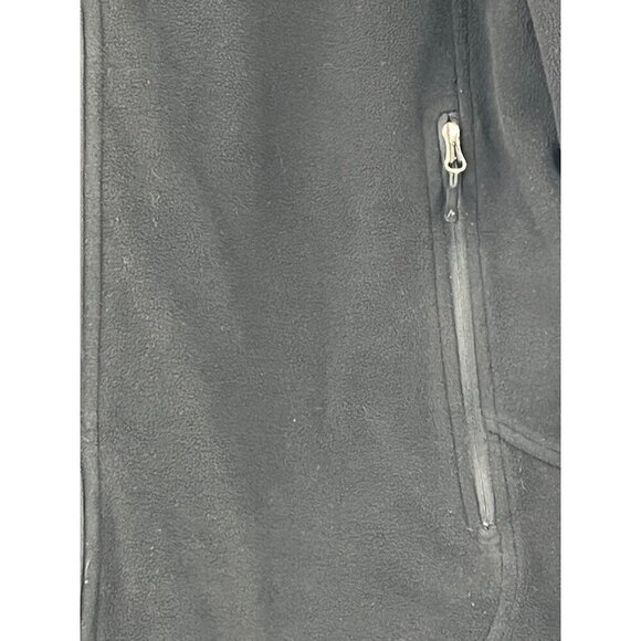 Marmot‎ Mens Windstopper Black Full-Zip Fleece Jacket Large Pockets Velcro Cuffs - Picture 4 of 15